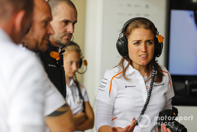 Matilda McAleenan, ingeniera de materiales McLaren