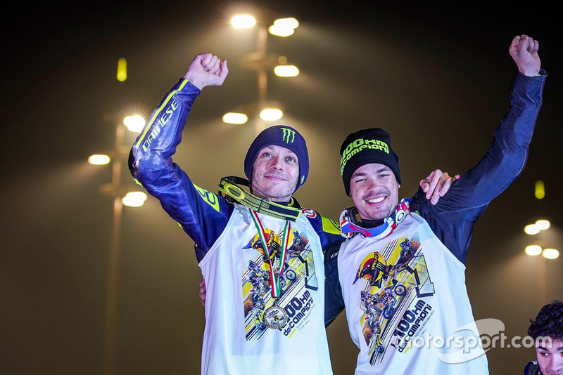 1. Valentino Rossi und Franco Morbidelli