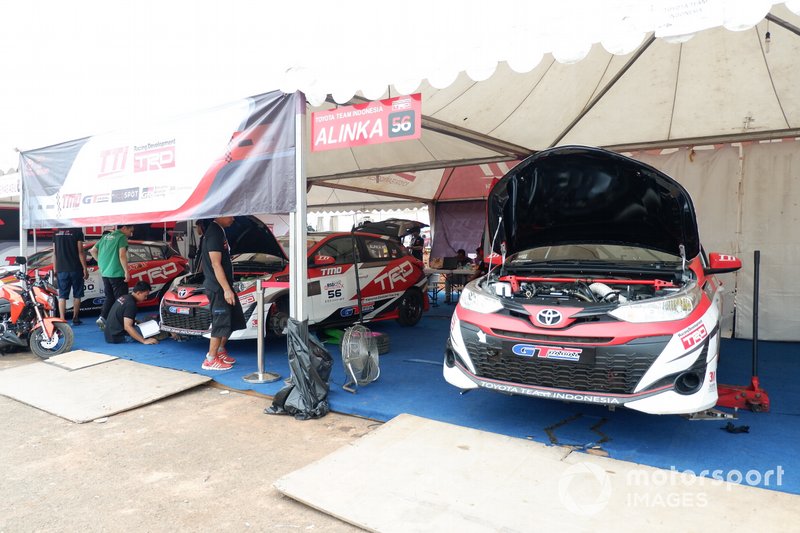 Paddock Toyota Team Indonesia