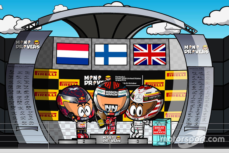 El GP de Estados Unidos, según MiniDrivers
