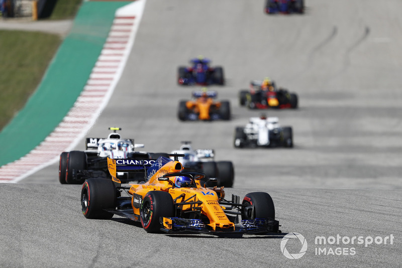 Abandon : Fernando Alonso (McLaren)