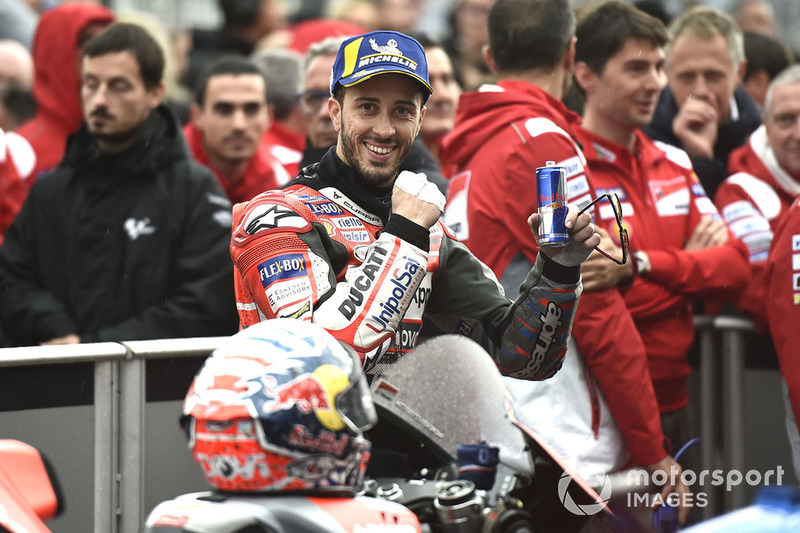 Переможець гонки Андреа Довіціозо, Ducati Team