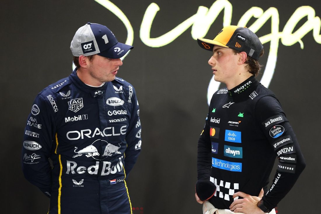 Oscar Piastri, McLaren, Max Verstappen, Red Bull Racing