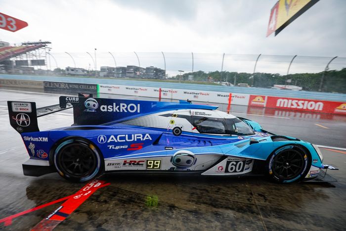 #60 Acura Meyer Shank Racing w/Curb Agajanian Acura ARX-06: Tom Blomqvist, Colin Braun