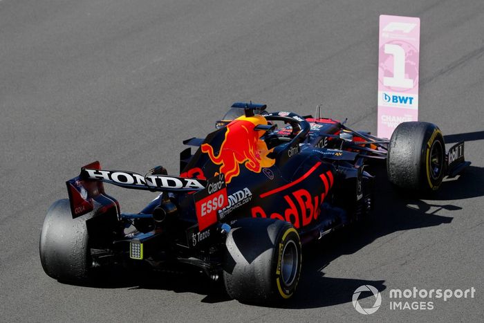 Primer lugar de la carrera Sprint, Max Verstappen, Red Bull Racing RB16B