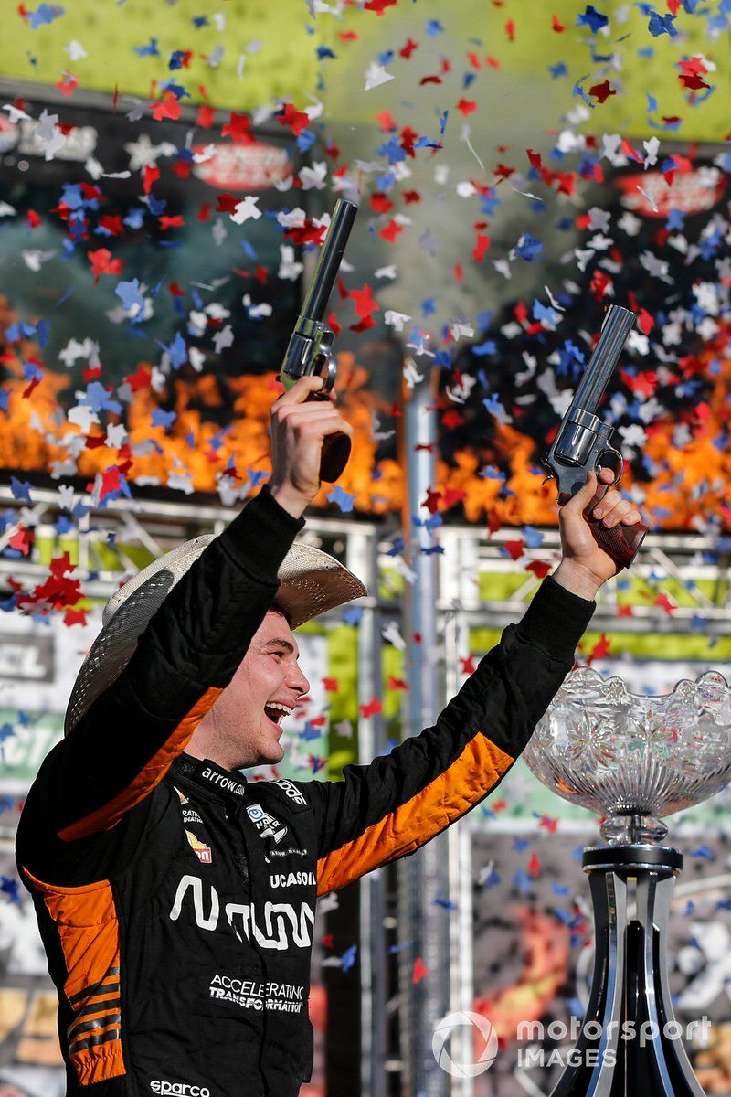 Ganador Patricio O'Ward, Arrow McLaren SP Chevrolet