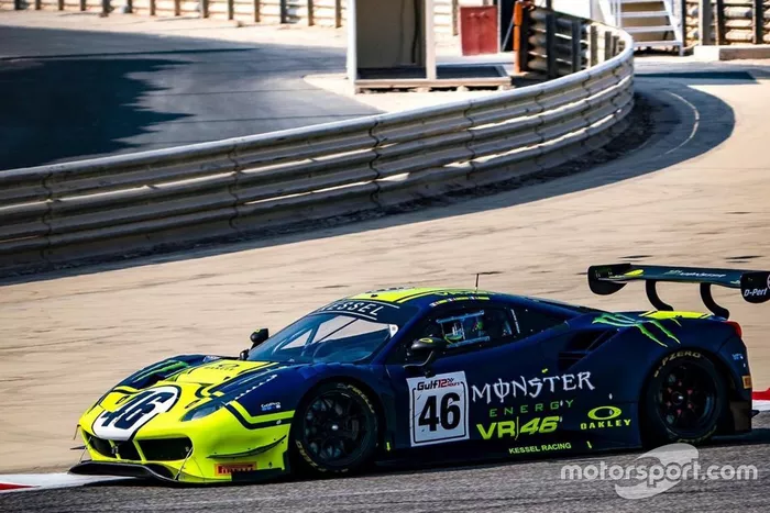 #46 Kessel Racing Monster VR46, Ferrari 488 GT3: Valentino Rossi, Alessio Salucci, Luca Marini