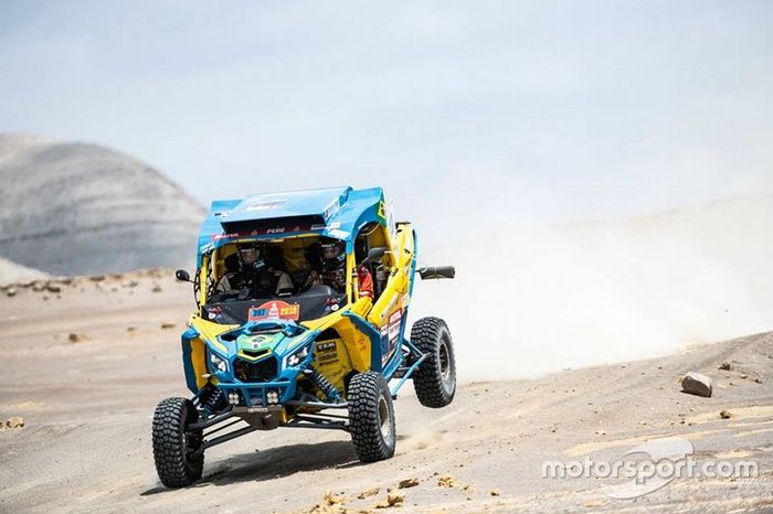 Bruno Varela e Maykel Justo no Dakar 2019