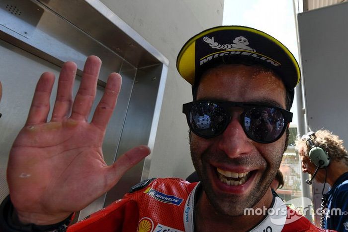 Ganador de la carrera Danilo Petrucci, Ducati Team