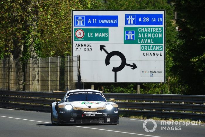 #91 Porsche GT Team Porsche 911 RSR: Richard Lietz, Gianmaria Bruni, Frédéric Makowiecki