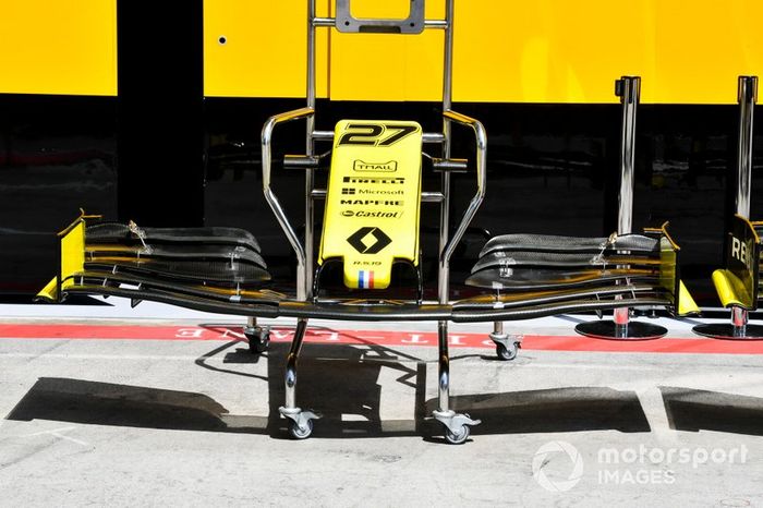 Alerón delantero del Renault R.S.19 