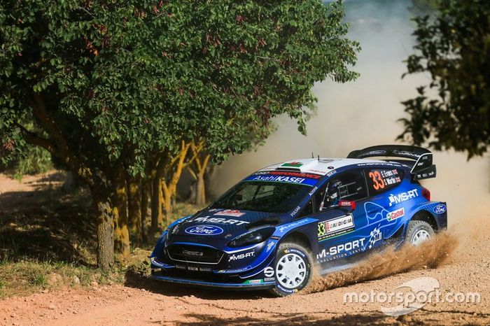 Elfyn Evans, Scott Martin, M-Sport Ford WRT Ford Fiesta WRC