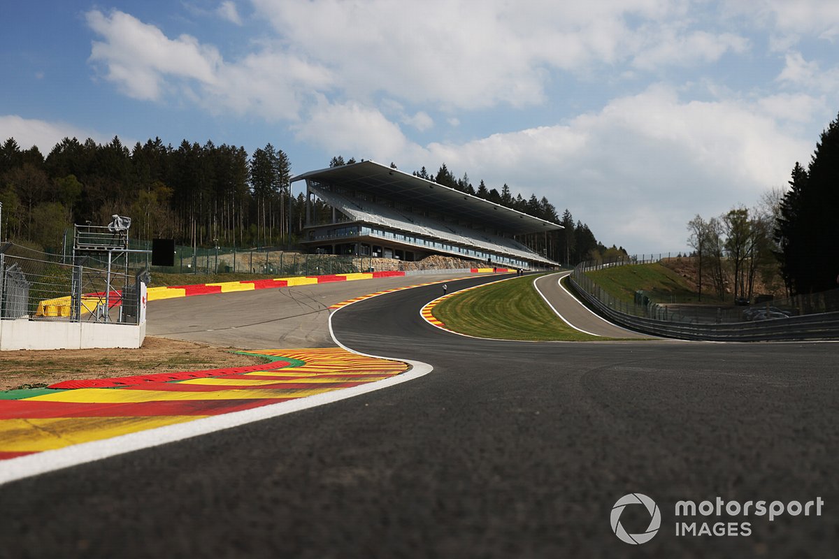 The circuit has received a facelift in the off-season, including a brand-new grandstand overlooking the Raidillon.
