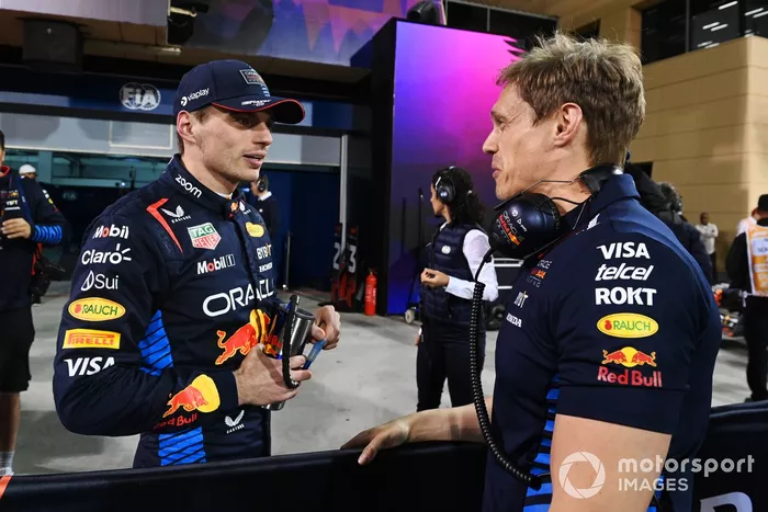 Pole man Max Verstappen, Red Bull Racing