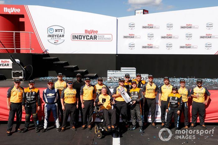 Sam Schmidt,  Patricio O'Ward, Arrow McLaren SP Chevrolet