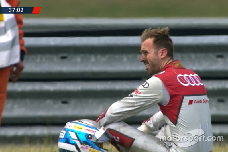 Crash of René Rast, Audi Sport Team Rosberg, Audi RS 5 DTM