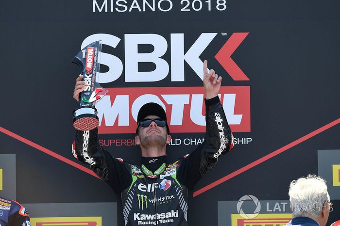 Podio: Jonathan Rea, Kawasaki Racing