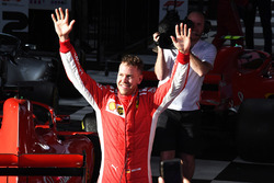 Race winner Sebastian Vettel, Ferrari