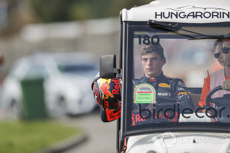 Сход: Макс Ферстаппен, Red Bull Racing
