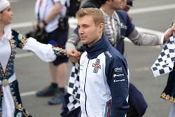 Sergey Sirotkin, Williams on the drivers parade