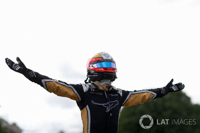Ganador de la carrera Jean-Eric Vergne, Techeetah