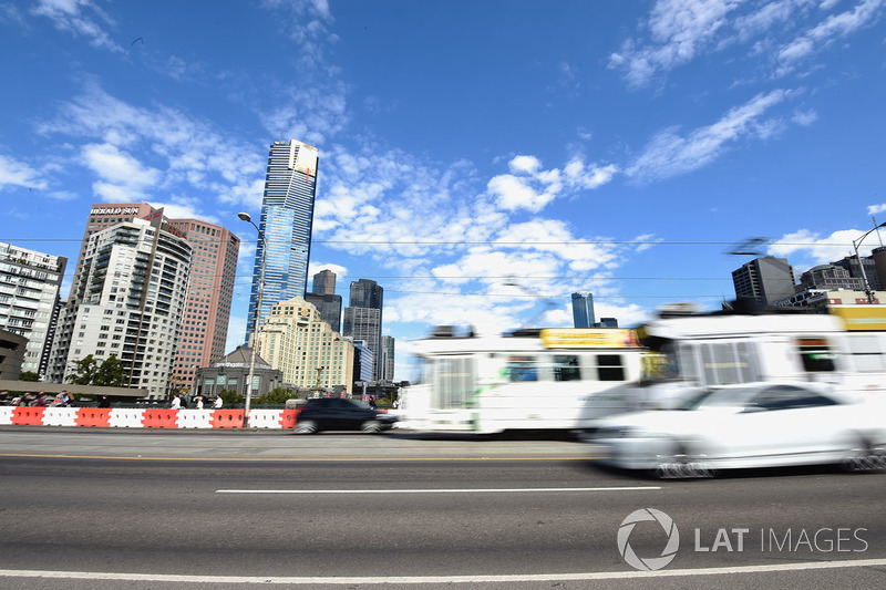 Una vista di Melbourne