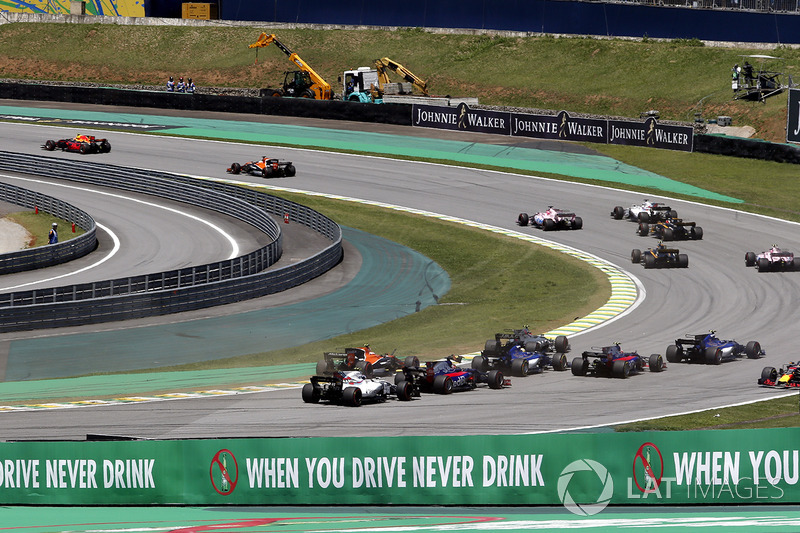 Magnussen was also forced to retire the car after the three-way crash