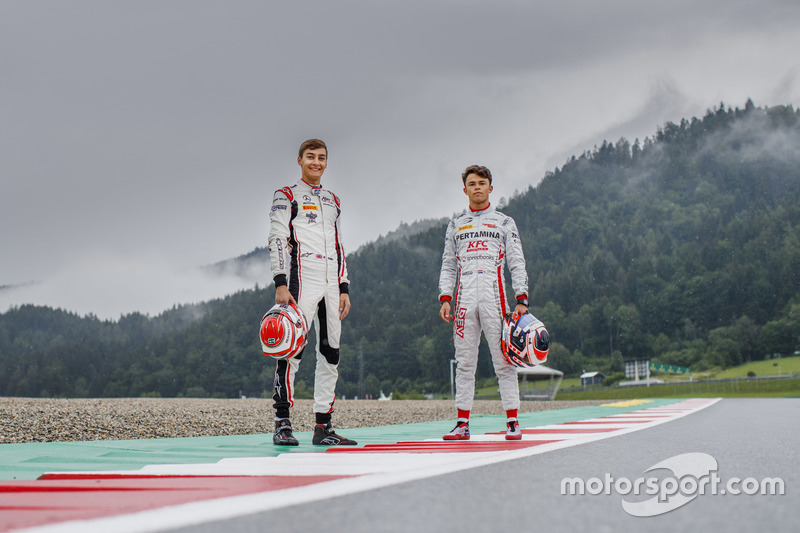 Les vainqueurs du Castellet, George Russell et Nyck de Vries