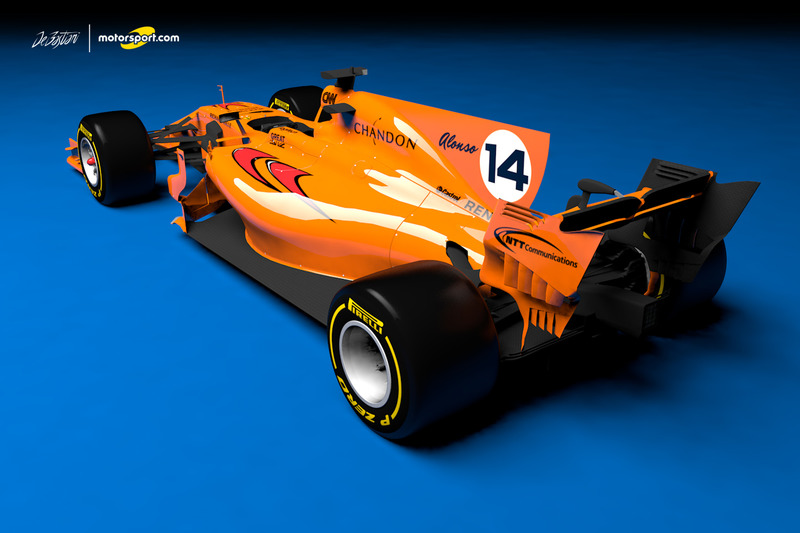 Designstudie: McLaren-Renault 2018