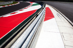Letzte Kurve und Eingang der Boxengasse auf dem Hungaroring