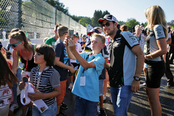 Sergio Perez, Sahara Force India F1 met fans