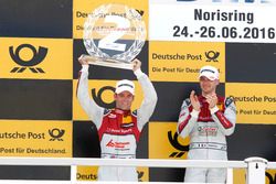 Podium: second place Jamie Green, Audi Sport Team Rosberg, Audi RS 5 DTM