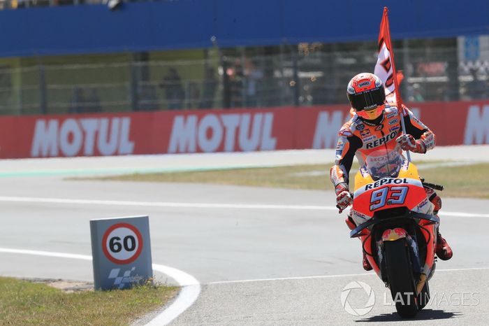 Ganador de la carrera Marc Marquez, Repsol Honda Team
