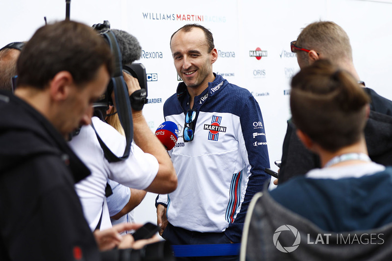 Robert Kubica, Williams Martini Racing