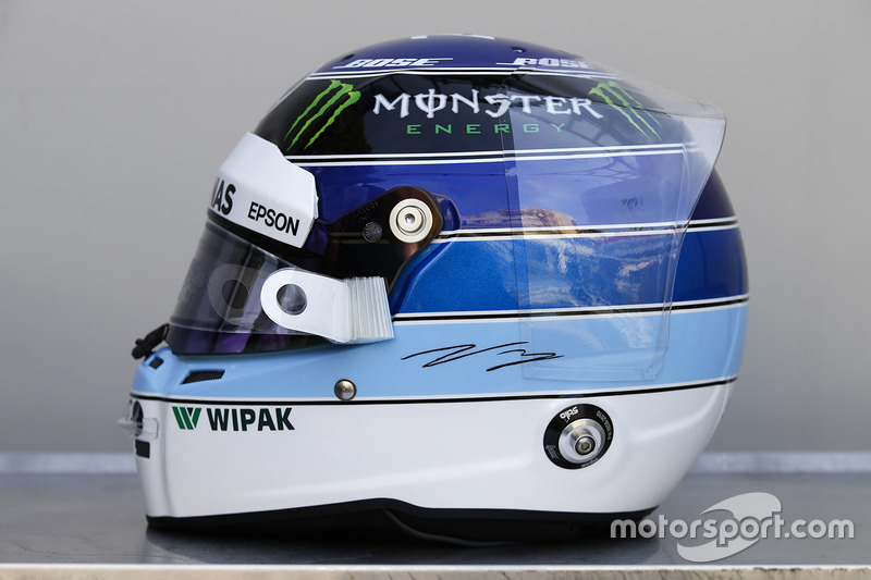 Helm spesial GP Monako Valtteri Bottas, Mercedes-AMG F1