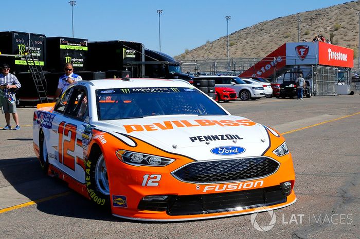 Ryan Blaney, Team Penske, Ford Fusion Devilbiss
