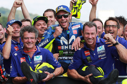 Second place Valentino Rossi, Yamaha Factory Racing
