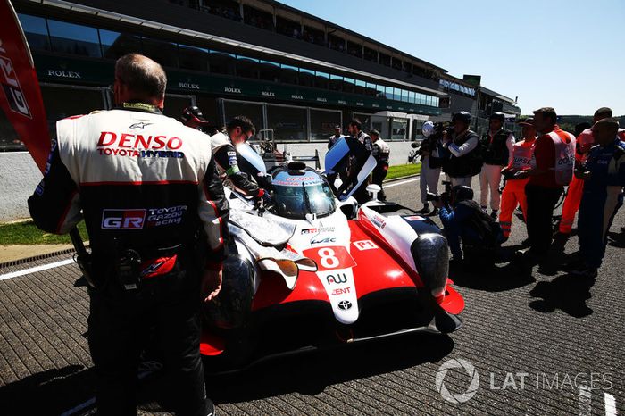 #8 Toyota Gazoo Racing Toyota TS050: Sébastien Buemi, Kazuki Nakajima, Fernando Alonso