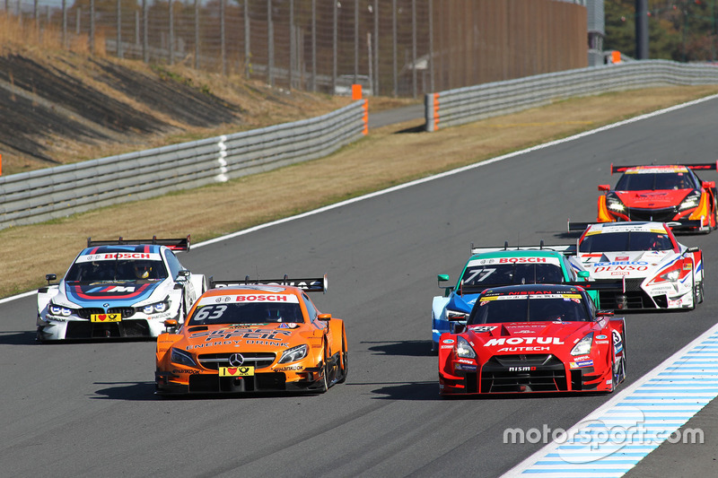 Demo run Super GT X DTM, di Motegi