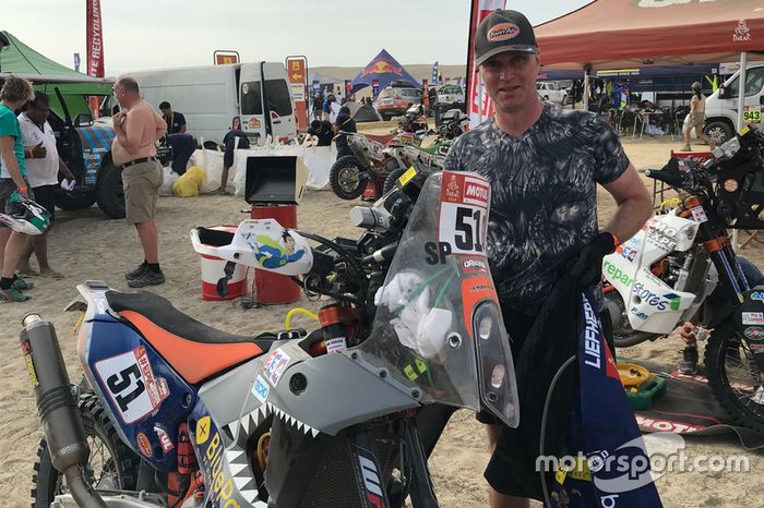 Hans-Jos Liefhebber, #51 de la categoría Original, con el chip e-Celsius