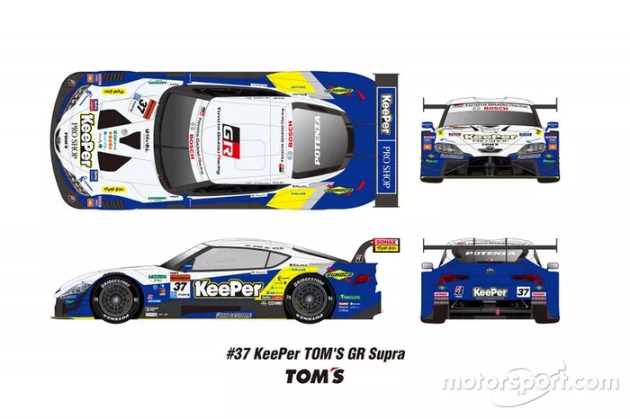 #37 KeePer TOM'S GR Supra