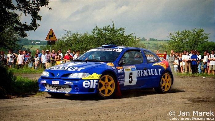 Janusz Kulig, Jarosław Baran, Renault Mégane Maxi, Rajd Polski 1998