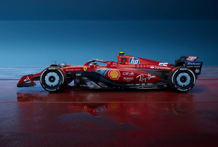 Ferrari SF-24, librea del GP de Miami 
