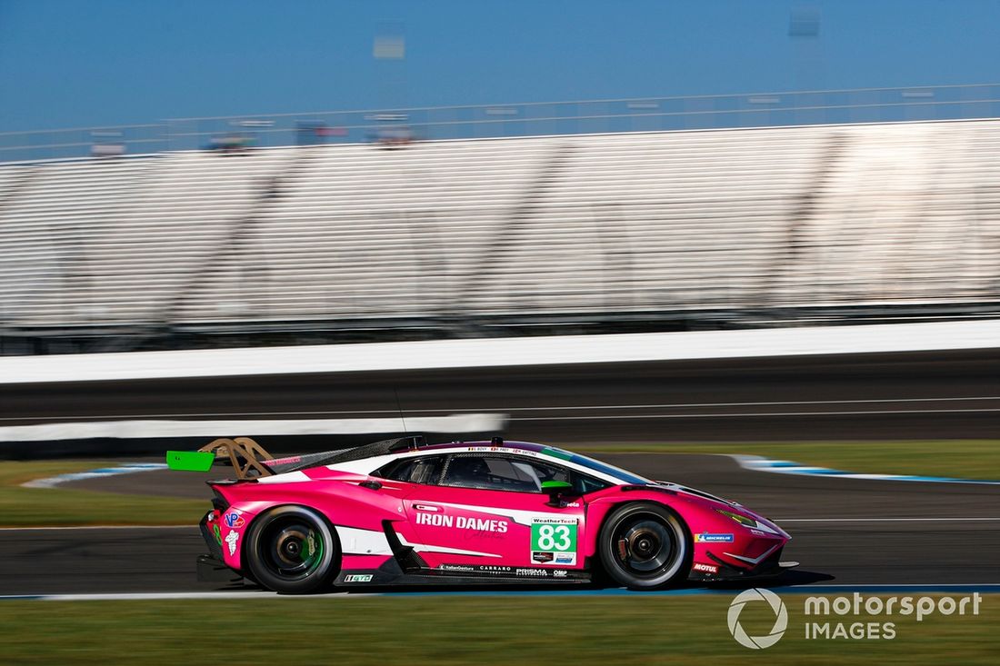 #83 Iron Dames Lamborghini Huracan GT3 EVO2: Rahel Frey, Michelle Gatting, Sarah Bovy