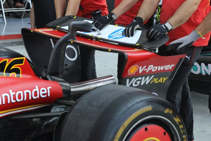 Détail technique de la Ferrari SF-24