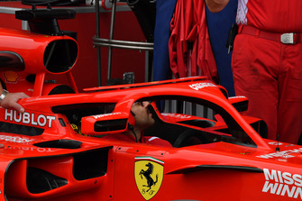 Le halo de la Ferrari SF-71H