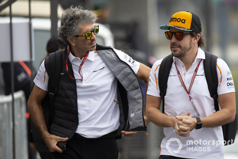 Fernando Alonso, McLaren ed Edoardo Bendinelli, Personal Trainer