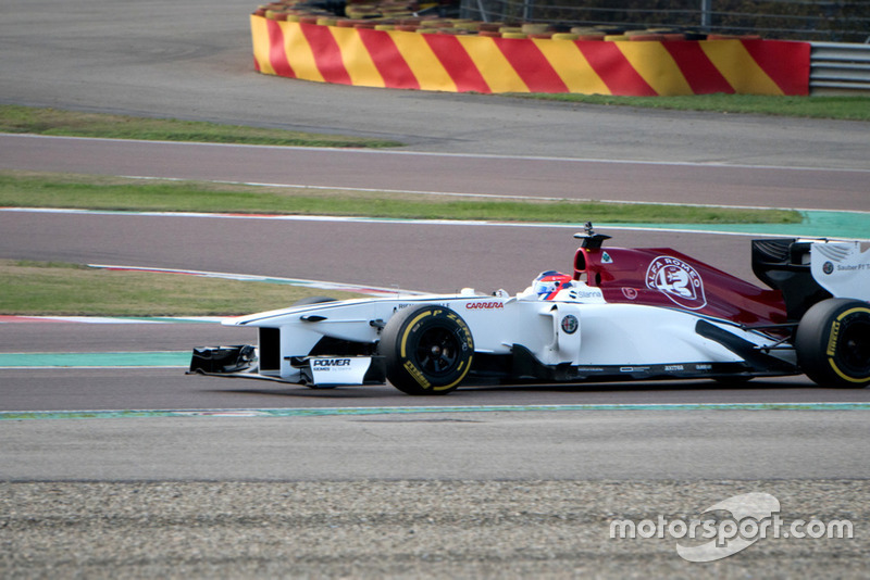 Test de Tatiana Calderón, Sauber F1