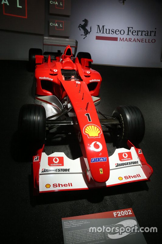 The 'Michael 50' exhibition in the Ferrari Museum in Maranello