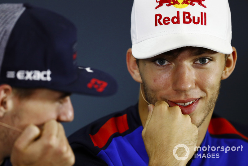 П'єр Гаслі, Toro Rosso, Макс Ферстаппен, Red Bull Racing